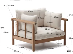 Sacova Outdoor Fauteuil