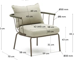 Salguer Outdoor Fauteuil