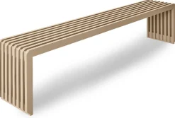 Slatted L Bank