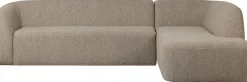 Sloping Natural Melange Hoekbank
