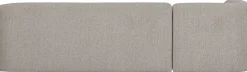 Sloping Off White Melange Hoekbank