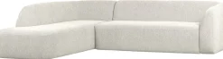 Sloping Pearl Melange Hoekbank