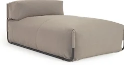Square Outdoor Chaise Longue