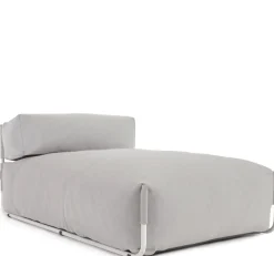 Square Outdoor Chaise Longue