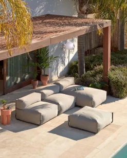 Square Outdoor Lounge Fauteuil