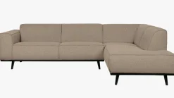 Statement Bouclé Rechts Hoekbank
