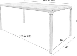 Storm Black Eettafel