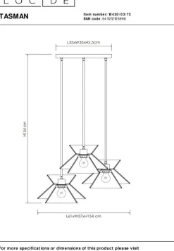 Tasman Hanglamp