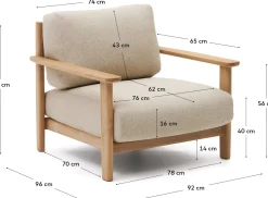 Tirant Outdoor Fauteuil