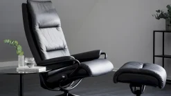 Tokyo High Relaxfauteuil + Hocker