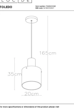 Toledo Hanglamp