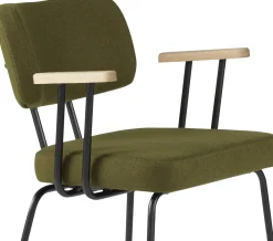 Tom Onderstel Zwart Armstoel