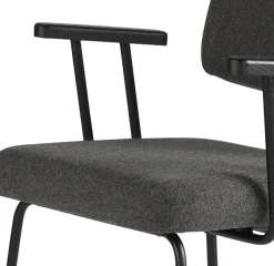 Tom Onderstel Zwart Armstoel