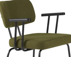 Tom Onderstel Zwart Armstoel