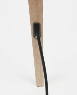 Tripod Wood Vloerlamp
