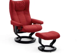 Wing Relaxfauteuil + Hocker
