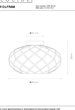 Wolfram Goud Plafondlamp