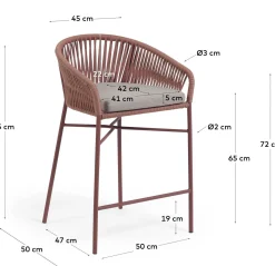 Yanet Lage Tuin Barkruk