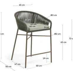 Yanet Lage Tuin Barkruk